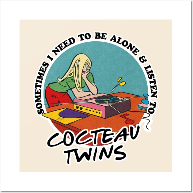 Cocteau Twins / Music Obsessive Fan Design Wall Art by DankFutura